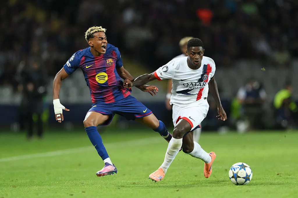 Barcelona ya enfrentó a PSG y Newcastle en la fase de liga de la Champions. (Getty)