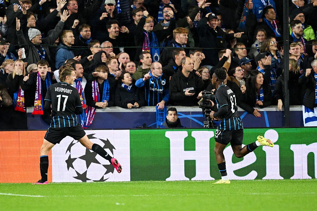 Brujas será el rival de Atlético de Madrid en playoffs. Ya demostró ser fuerte de local. (Getty)