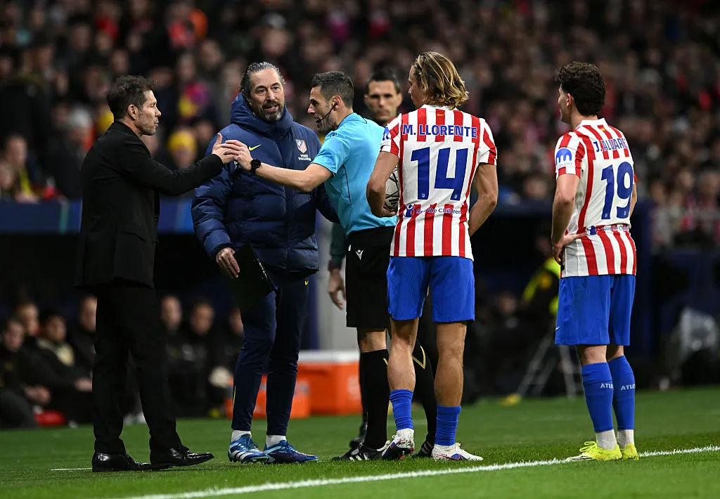 Simeone habló sobre las críticas por la temporada y especialmente el último partido. (Getty)