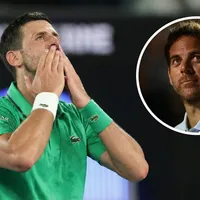 Del Potro sorprendió a Djokovic después de su épica victoria ante Sinner: "Qué felicidad"