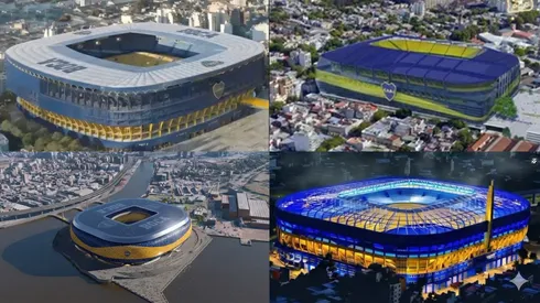 Los 4 proyectos que tiene Boca para la ampliación de La Bombonera