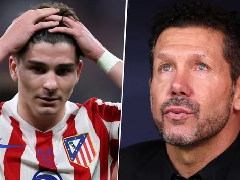 Las duras bajas del Atlético de Madrid que ponen en aprietos a Diego Simeone y Julián Alvarez