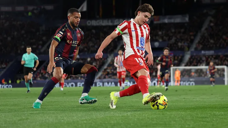 Julián Alvarez fue uno de los jugadores de Atlético de Madrid más criticados por la prensa española tras el 0 a 0 con el Levante.