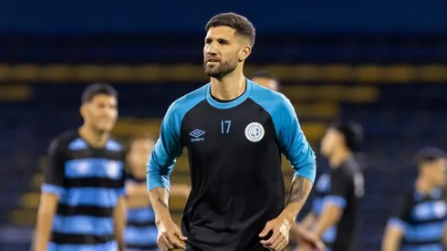 Lisandro López, jugador de Belgrano.