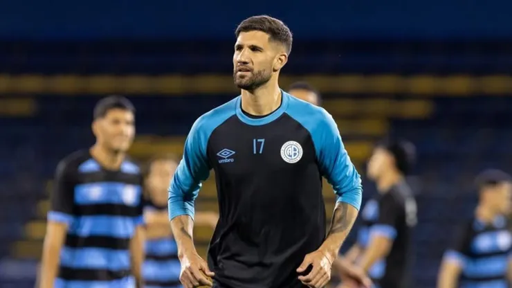 Lisandro López, jugador de Belgrano.