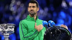 Novak Djokovic, tenista serbio.