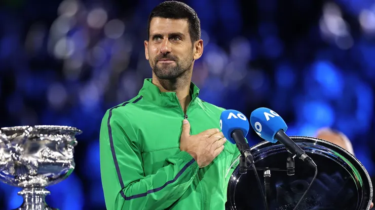 Novak Djokovic, tenista serbio.