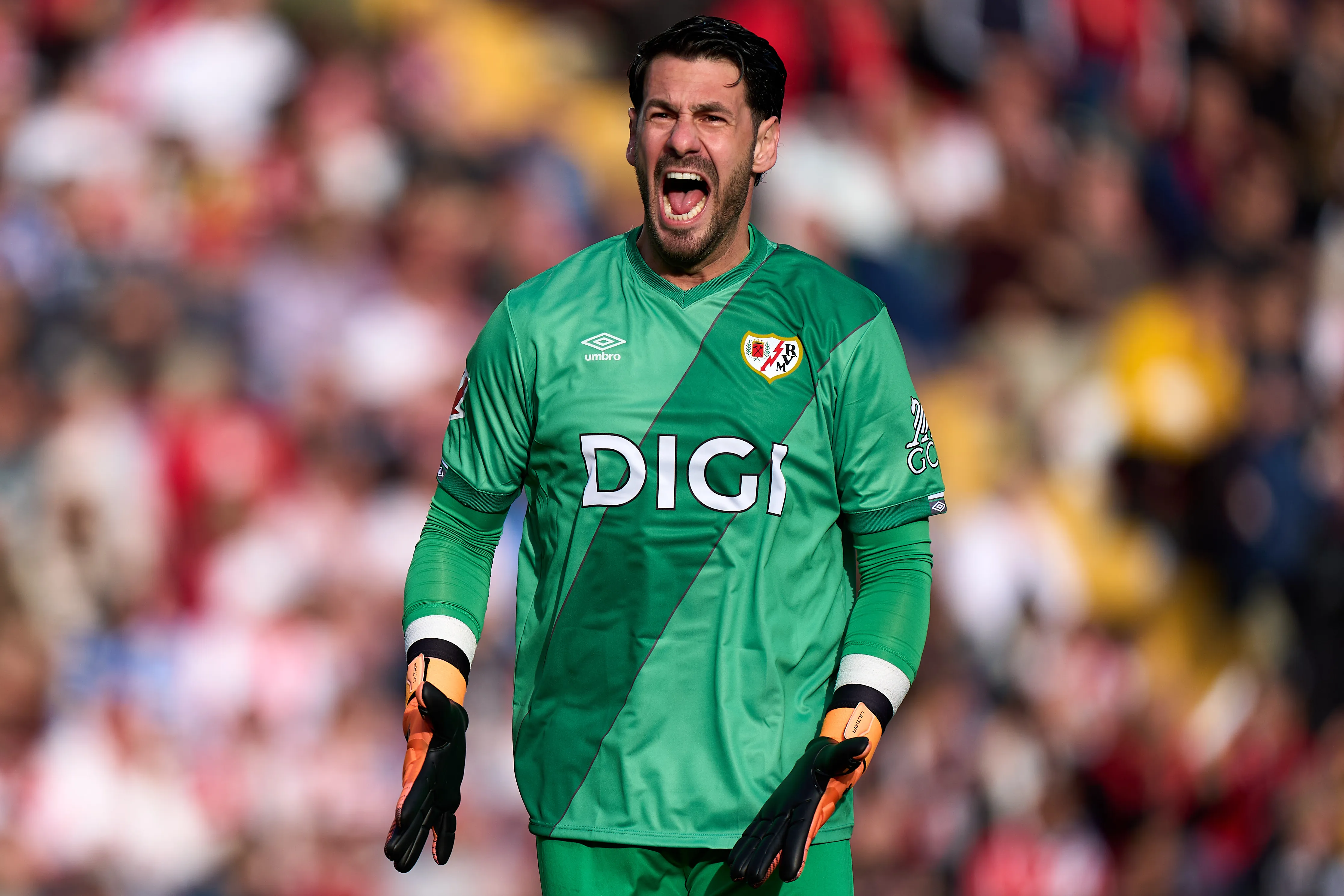 Augusto Batalla en Rayo Vallecano. (Foto: Getty).