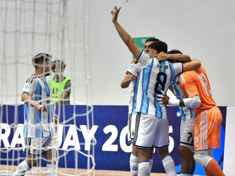 A qué hora juegan y qué canal pasa Argentina vs. Brasil por la final de la Copa América de futsal 2026