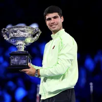 La doble estadística en la que Alcaraz superó a Djokovic, Federer y Nadal tras ganar el Australian Open