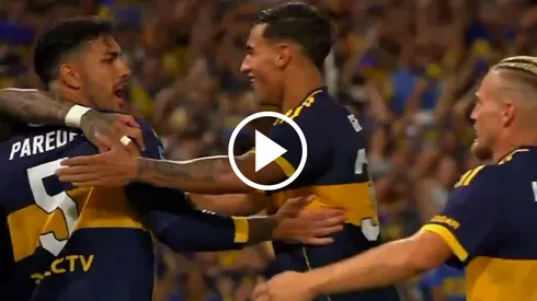 El gol de Leandro Paredes en Boca vs. Newell’s por el Torneo Apertura 2026