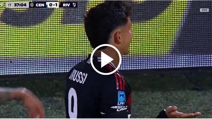 Driussi había adelantado a River.