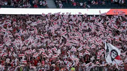La hinchada de River.