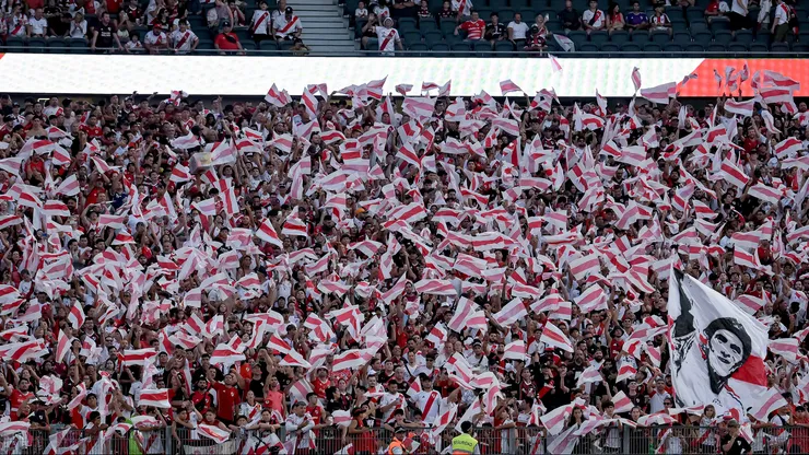 La hinchada de River.
