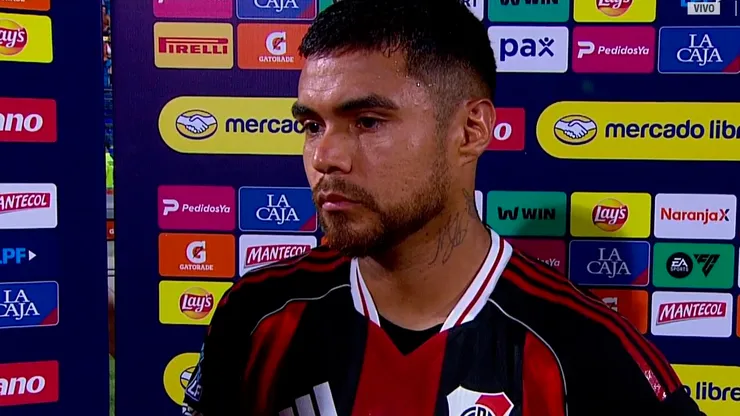 Paulo Díaz volvió a jugar en River.