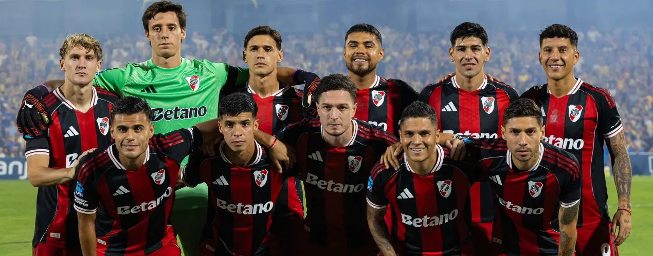 El once de River vs. Rosario Central. (Foto: Getty).