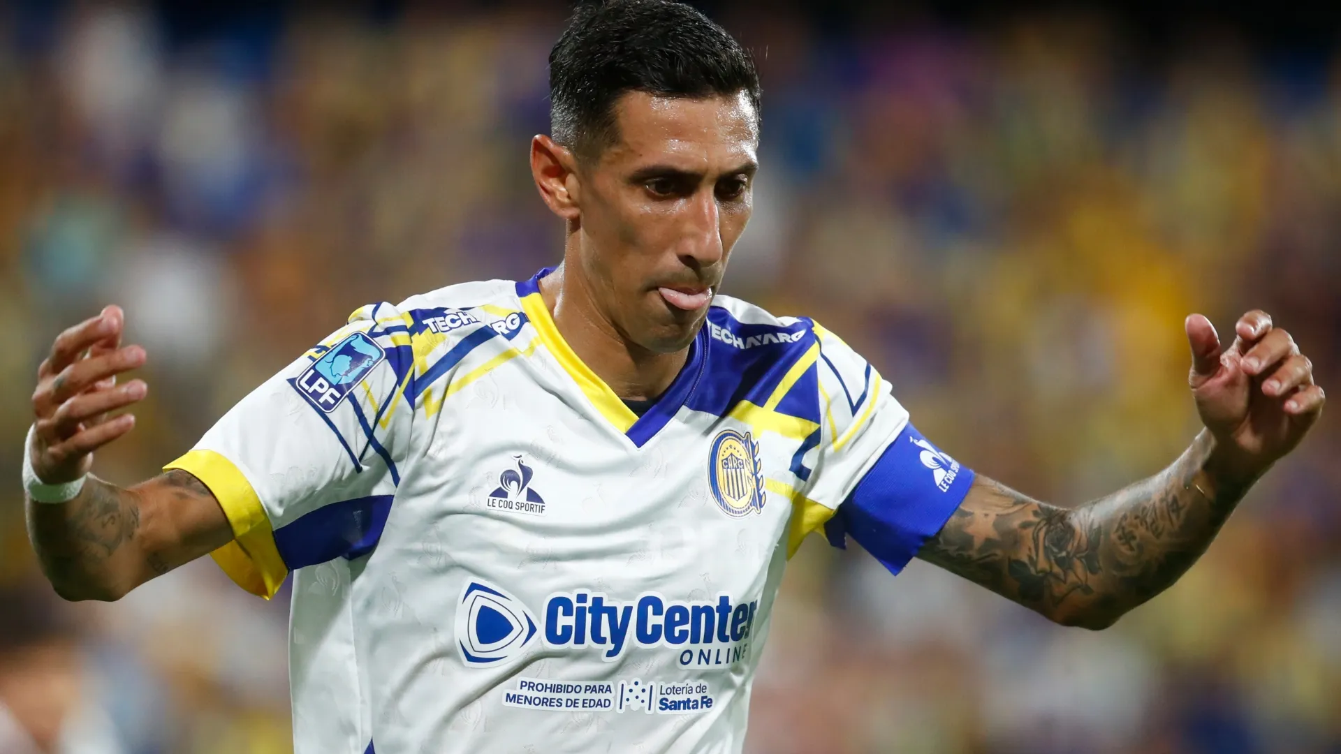 Ángel Di María, jugador de Rosario Central. (Foto: Getty).