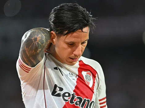 Pésima noticia para River: se desgarró Driussi