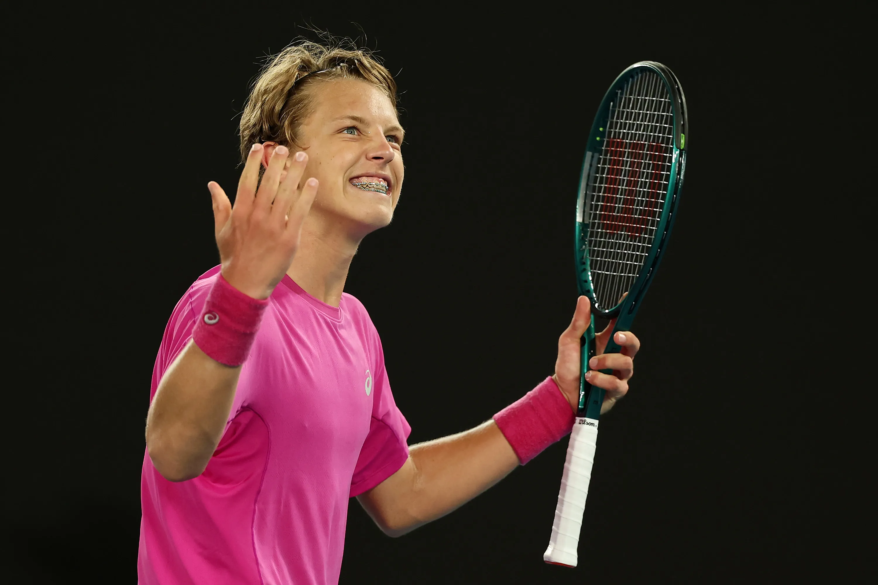 Ziga Sesko, de Eslovenia, ganó el Abierto de Australia Junior. (Getty).