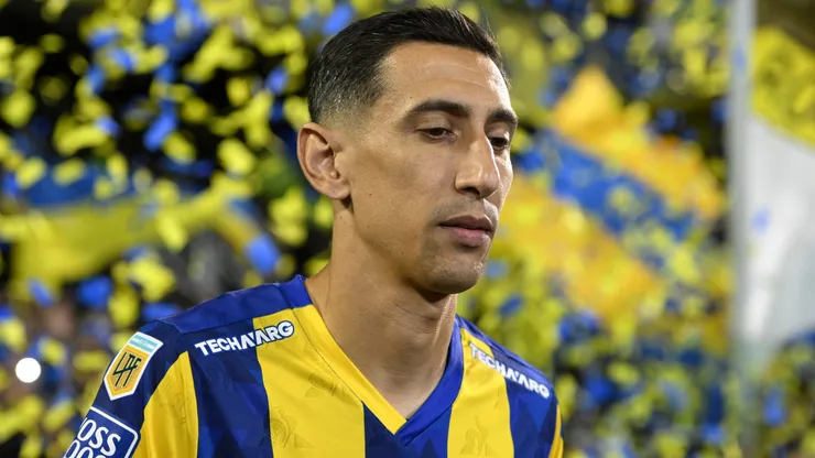 Ángel Di María, capitán de Rosario Central.