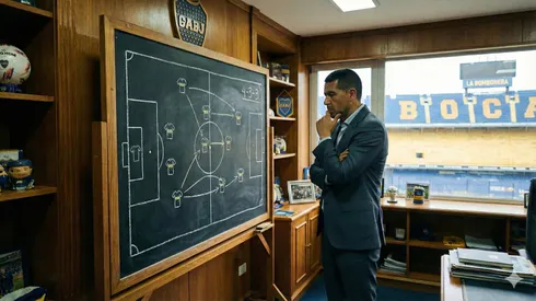Juan Román Riquelme, presidente de Boca.