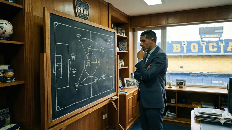 Juan Román Riquelme, presidente de Boca.