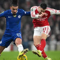 Arsenal amargó al Chelsea de Enzo Fernández y es finalista de la Carabao Cup