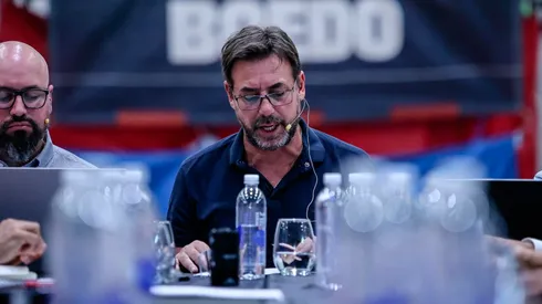 Sergio Costantino, el actual presidente de San Lorenzo.