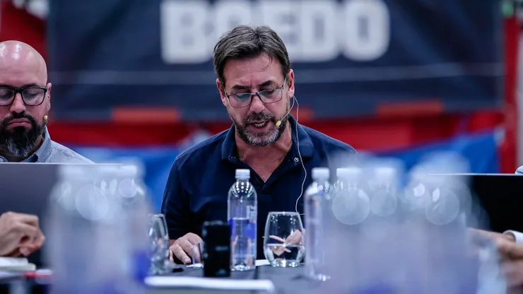 Sergio Costantino, el actual presidente de San Lorenzo.
