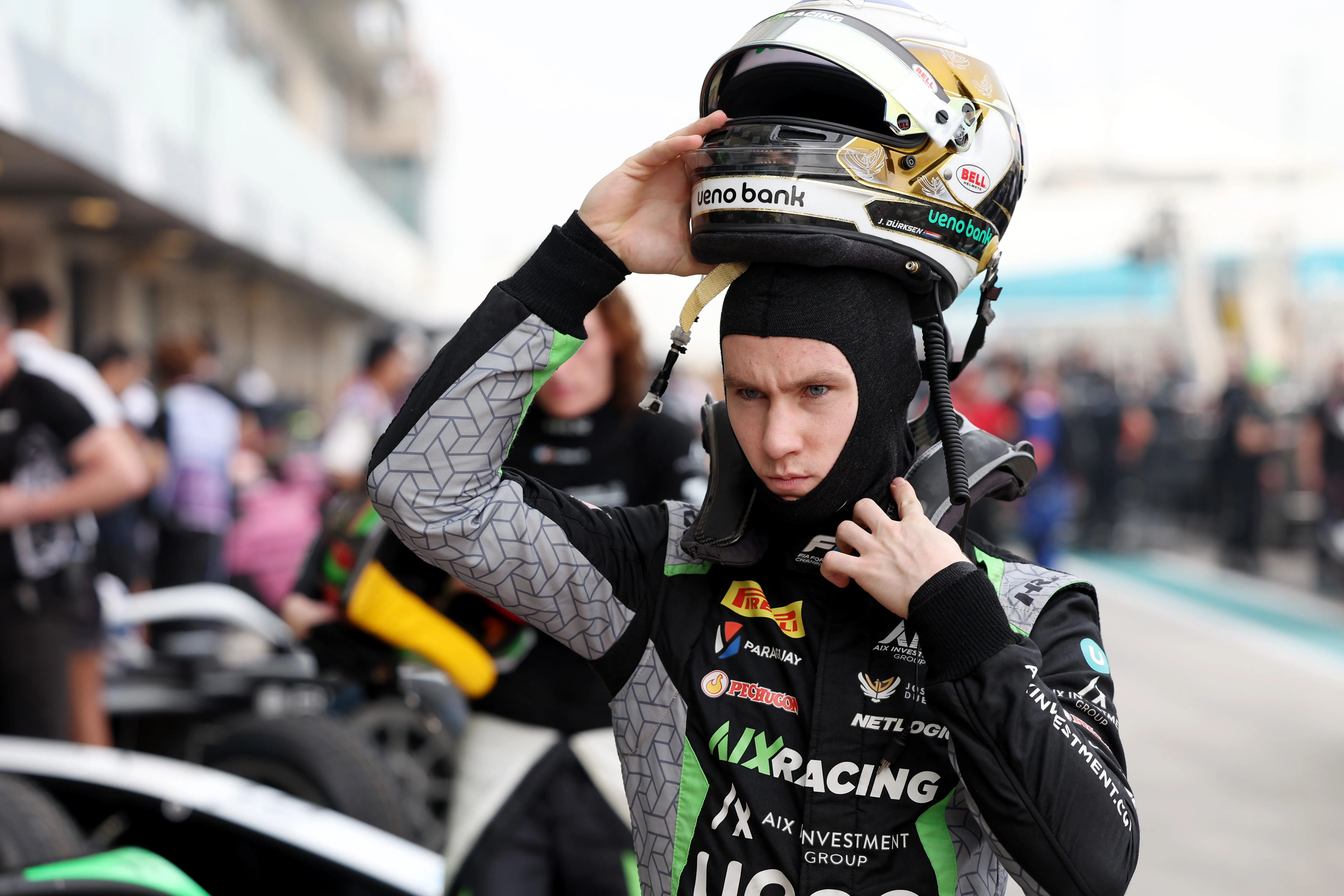 Joshua Durksen lleva dos temporadas dando de qué hablar en Fórmula 2 y ahora desembarca en Mercedes (Getty Images).