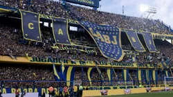 Los hinchas de Boca en La Bombonera