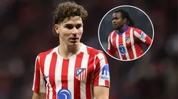 Diego Simeone dijo en conferencia de prensa que espera que se genera una buena sociedad entre Julián Alvarez y Ademola Lookman.