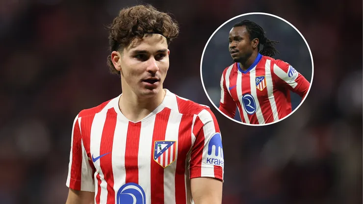 Diego Simeone dijo en conferencia de prensa que espera que se genera una buena sociedad entre Julián Alvarez y Ademola Lookman.