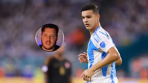 Valentín Carboni en la Selección Argentina.
