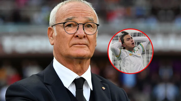 Claudio Ranieri se pronunció sobre el futuro de Paulo Dybala