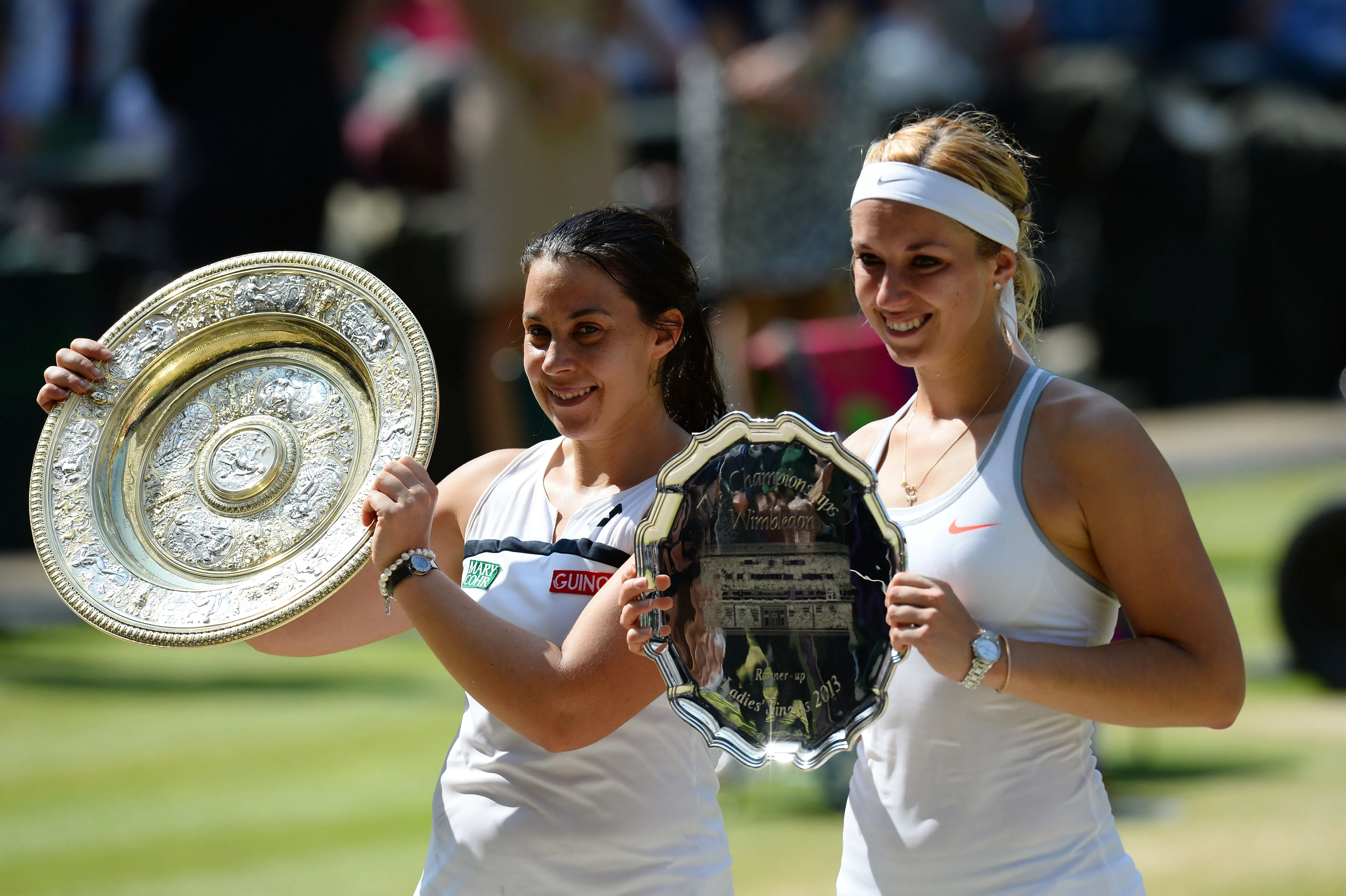 Bartoli y Lisicki. (Foto: Getty).
