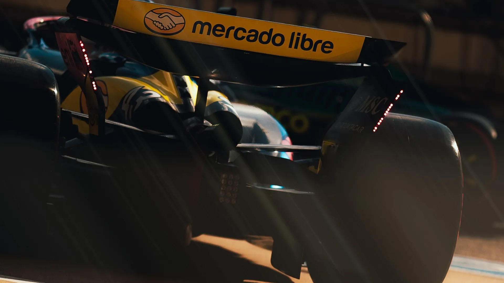 Mercado Libre se sigue expandiendo en la F1. (Prensa Alpine)