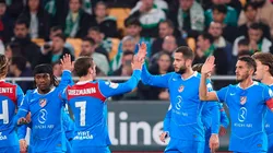 Atlético de Madrid celebra uno de los goles frente a Betis.