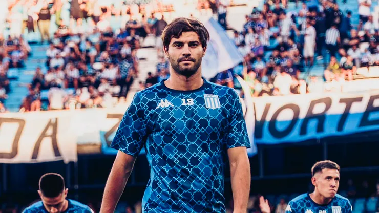 Santiago Sosa, capitán y referente de Racing.