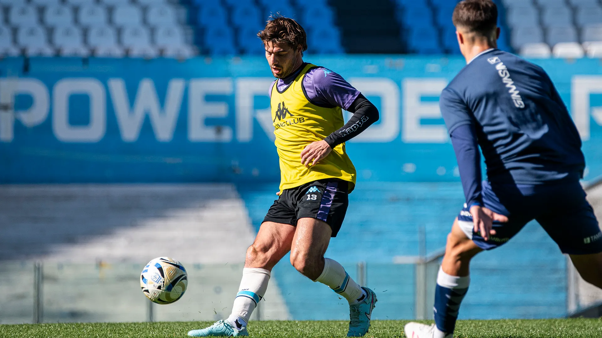 Santiago Sosa durante un entrenamiento. (Foto: Prensa Racing)