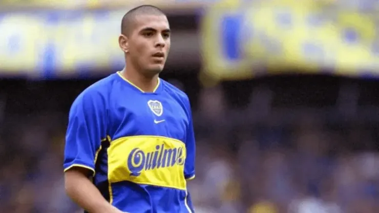 Omar Pérez, campeón con Boca.