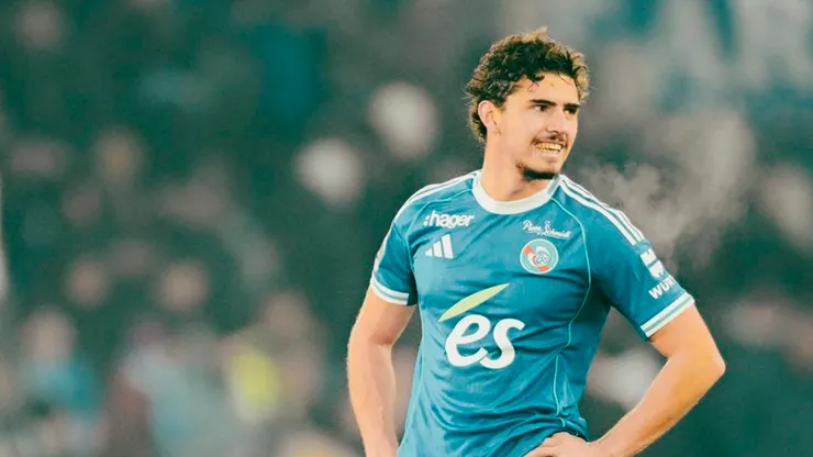 Joaquín Panichelli, delantero que milita en Racing de Estrasburgo.