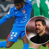 Simeone, maravillado tras el debut con gol de Ademola Lookman en Atlético de Madrid: “Diferente a todos los que tenemos”