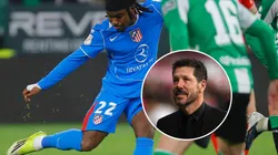 Simeone se refirió al debut de Lookman en Atlético de Madrid