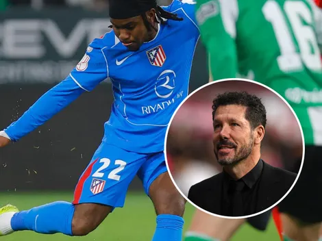 Simeone, maravillado tras el debut con gol de Ademola Lookman en Atlético de Madrid: “Diferente a todos los que tenemos”