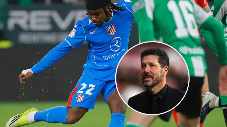 Simeone se refirió al debut de Lookman en Atlético de Madrid