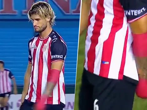 La insólita reacción de Rodrigo Insúa: rompió un vidrio, jugó cortado y no pudo ni sacar los laterales de Barracas Central