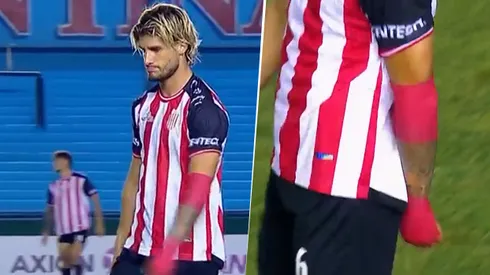 La insólita reacción de Rodrigo Insúa: rompió un vidrio, jugó cortado y no pudo ni sacar los laterales de Barracas Central