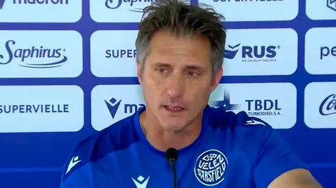 Guillermo Barros Schelotto, DT de Vélez.