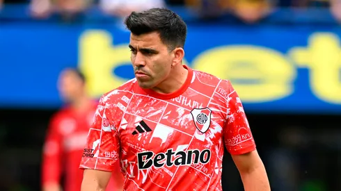 Marcos Acuña, lateral izquierdo de River que será suplente ante Tigre.